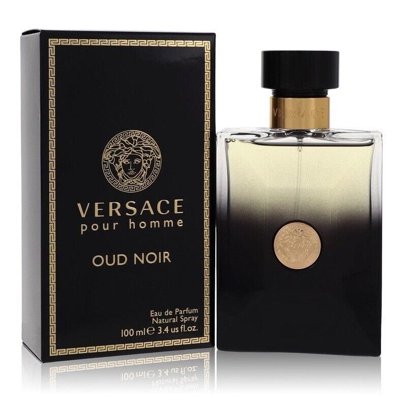 Versace Pour Homme Oud Noir Men 3.4 oz 100 ml Eau De Parfum Spray