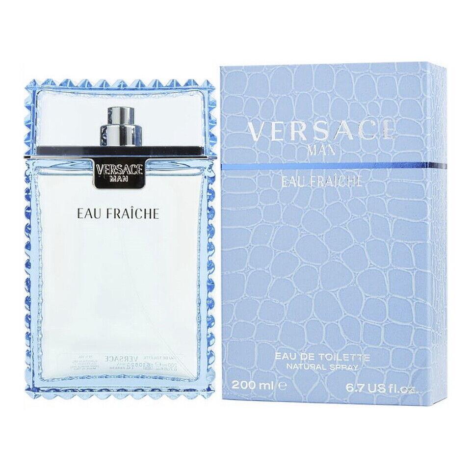 Versace Man Eau Fraiche Edt 6.7 oz / 200 ml For Men