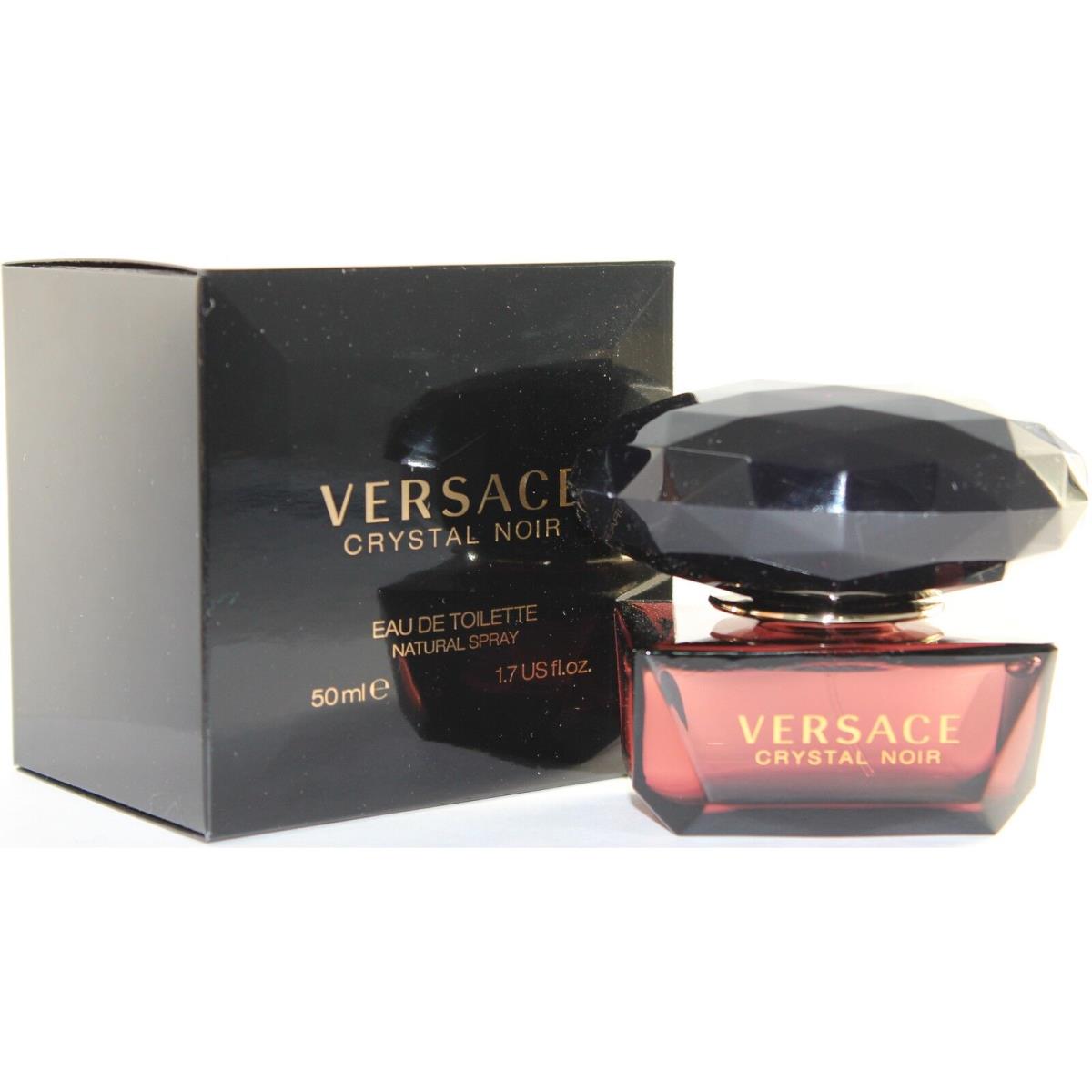 Versace Crystal Noir 1.7/1.6 OZ Edt Spray For Women IN A Box