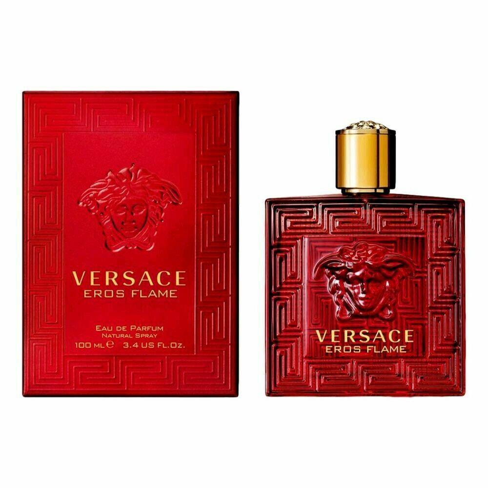 Versace Eros Flame 3.4 Oz 100ml Edp Spray For Men