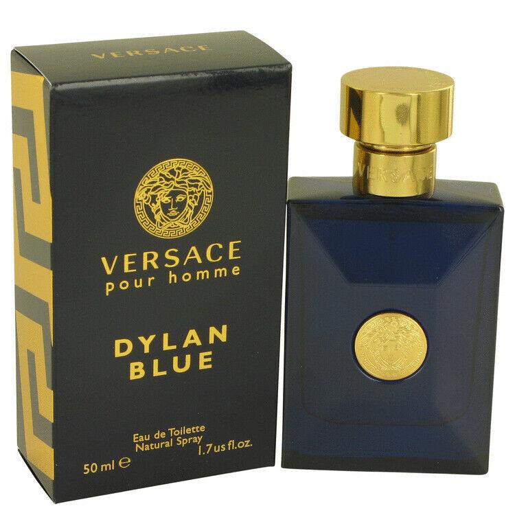 Versace Pour Homme Dylan Blue by Versace 1.7 oz Edt Cologne Spray For Men