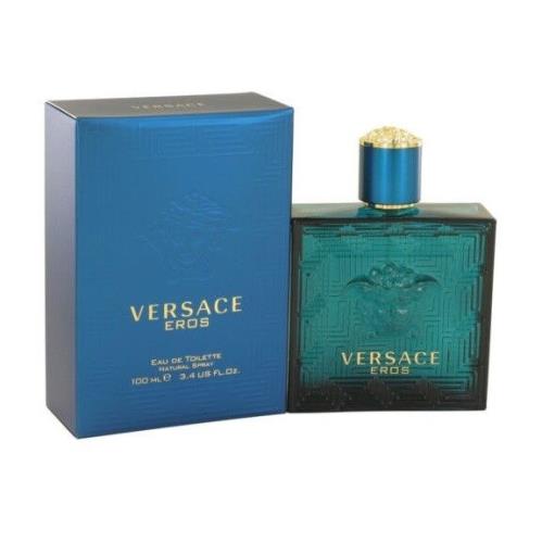 Versace Eros Men 3.4 oz 100 ml Eau De Toilette Spray