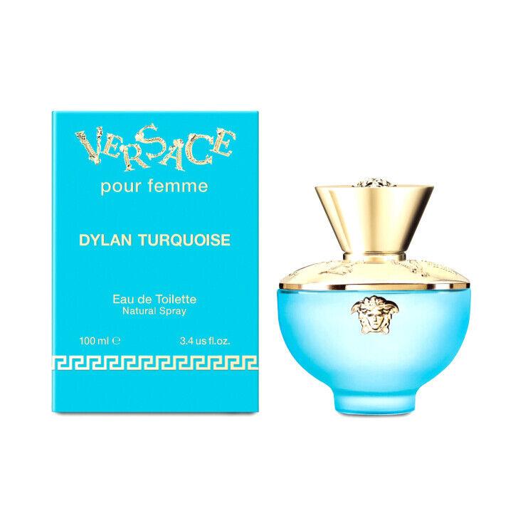 Versace Dylan Turquoise Pour Femme 3.4 OZ Edt Women