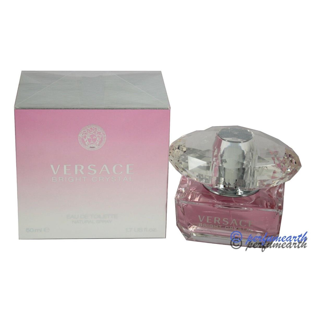 Versace Bright Crystal 1.7/1.6 oz Eau de Toilette Spray For Women