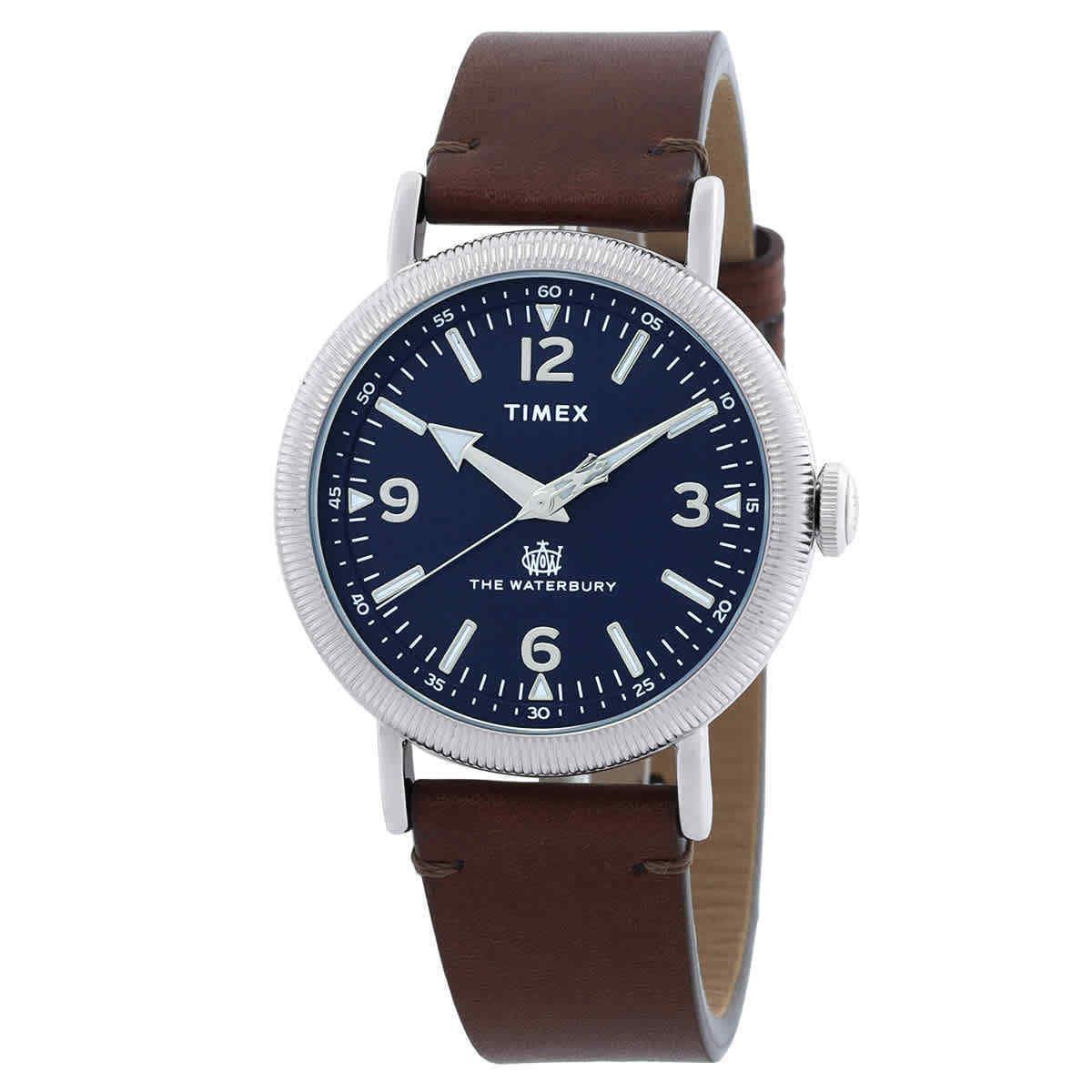 Timex Waterbury Standard Quartz Blue Dial Men`s Watch TW2W20400