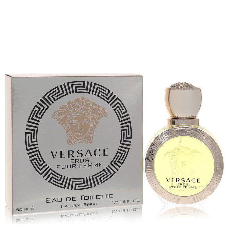 Versace Eros by Versace 1.7 oz Eau De Toilette Spray For Women