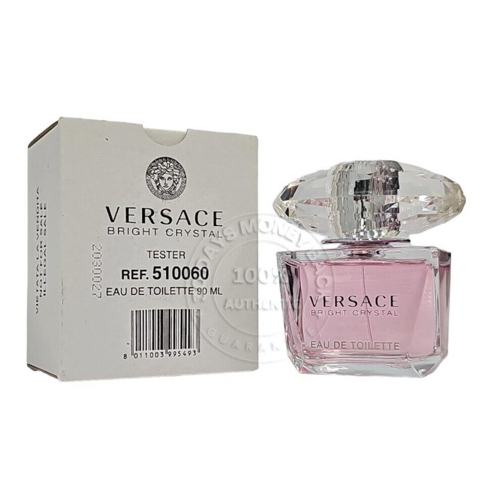 Versace Bright Crystal Edt 3.0 oz / 90 ml Women Spray White Box - White