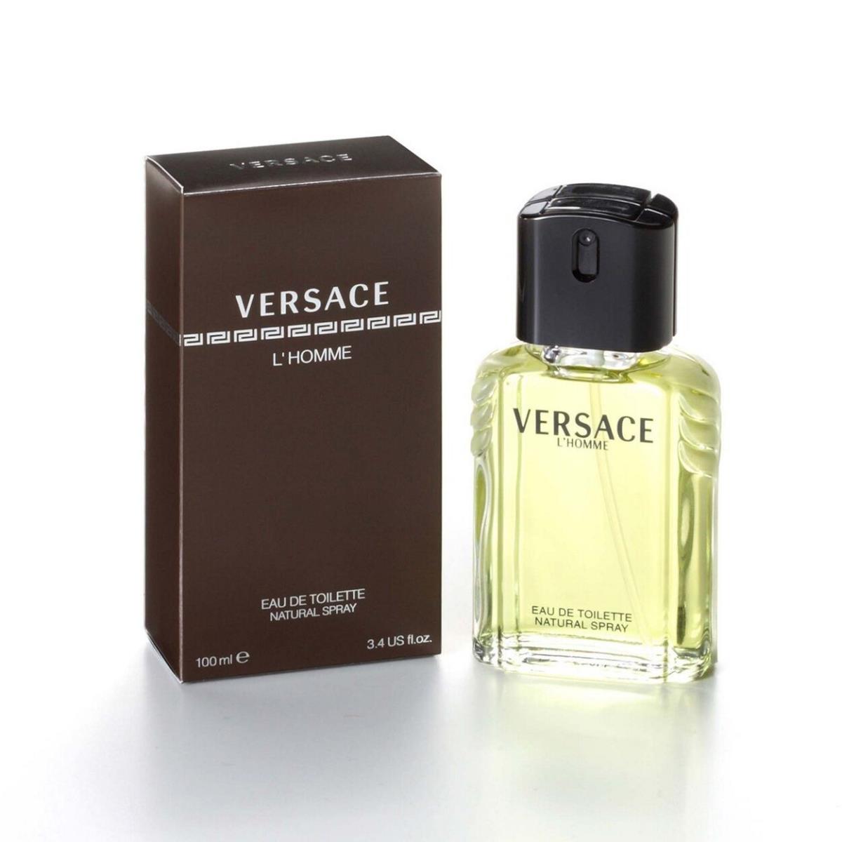 Versace L`homme 3.4 Oz / 100ml Eau de Toilette Spray For Men