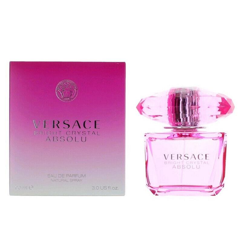 Versace Bright Crystal Absolu Women 3.0 3 oz 90 ml Eau De Parfum Spray