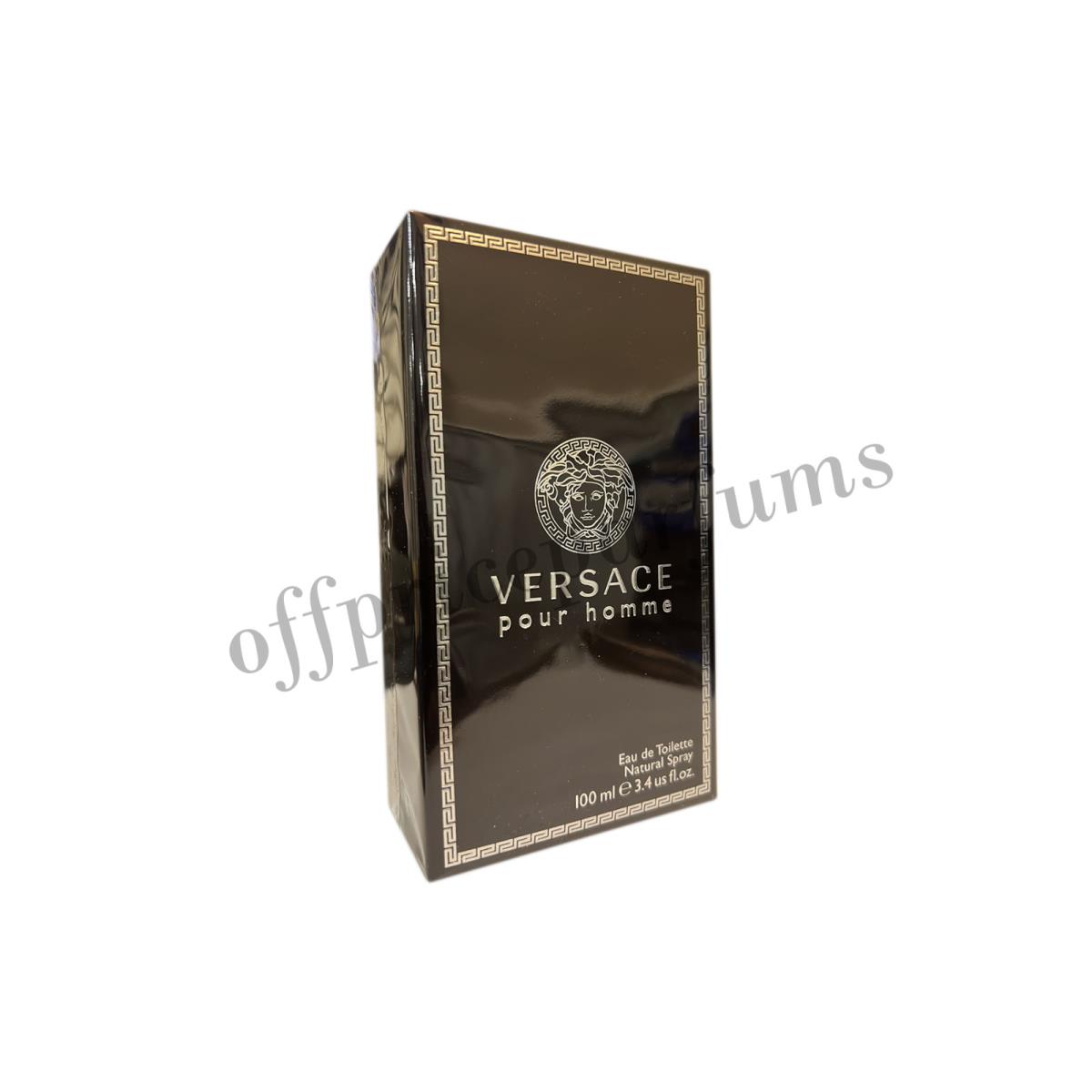 Versace Pour Homme Signature by Versace 3.4 oz Edt Cologne For Men Sealedbox