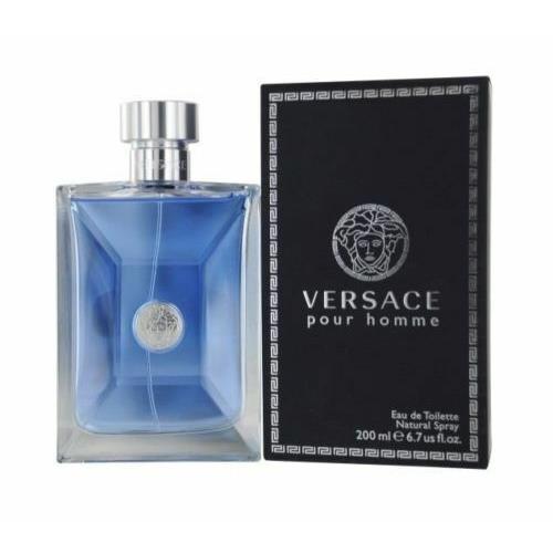 Versace Pour Homme Men 6.7 oz 200 ml Eau De Toilette Spray