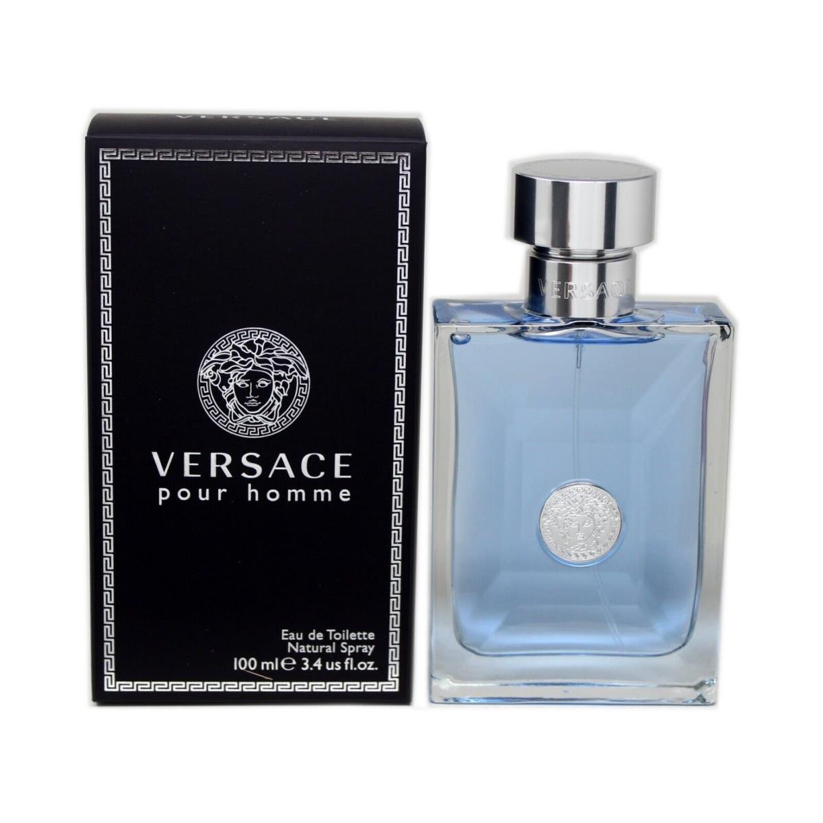 Versace Pour Homme Eau DE Toilette Natural Spray 100 ML/3.4 Fl.oz