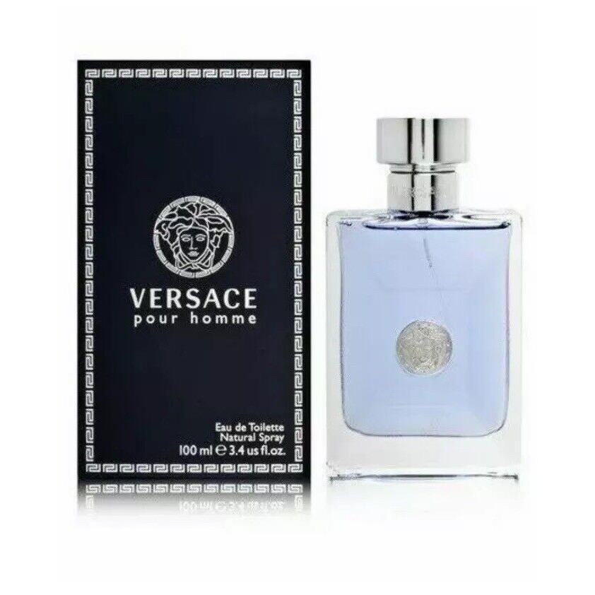 Versace Pour Homme by Versace 3.4 Oz-100 ML Edt Spray Men`s