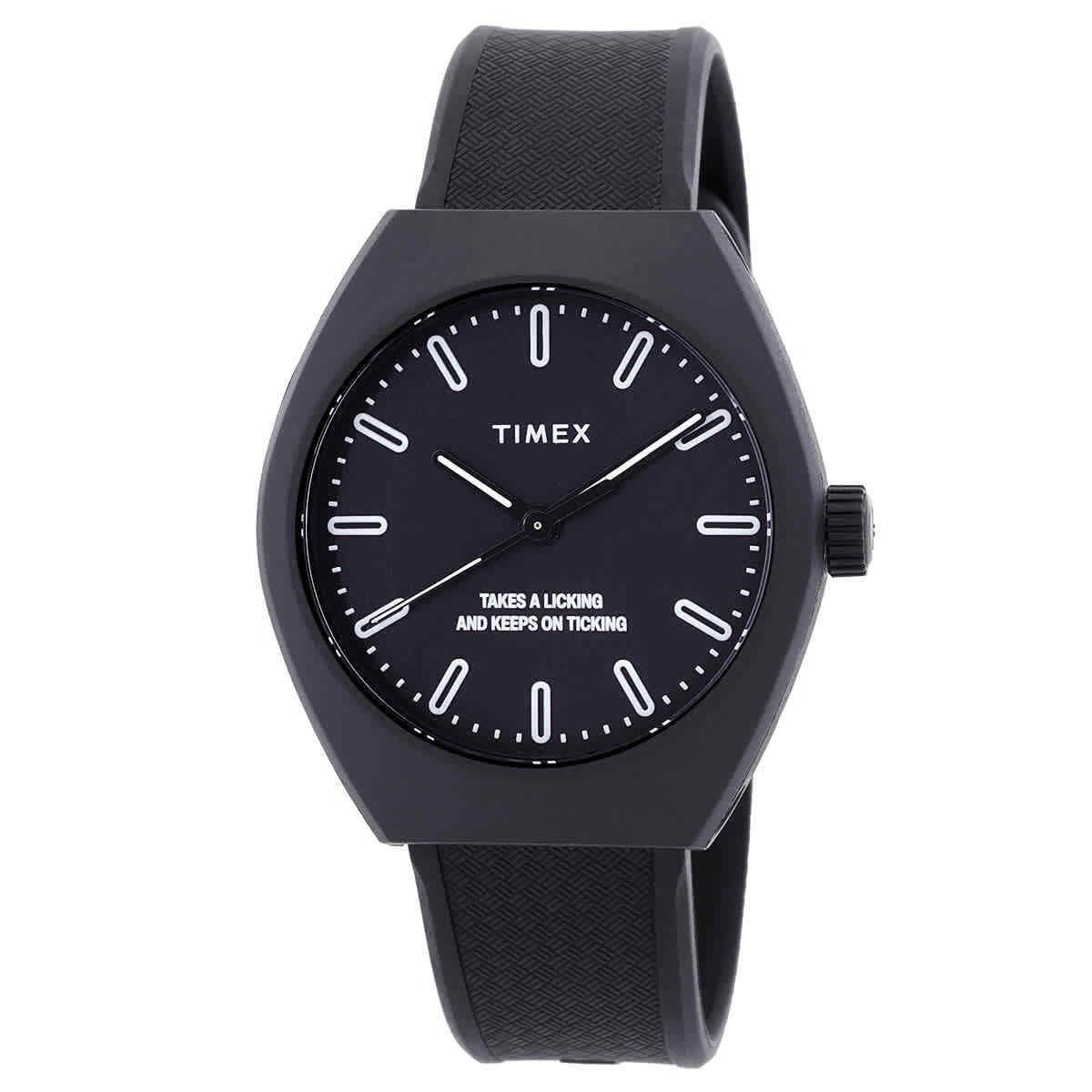 Timex Urban Pop Quartz Black Dial Unisex Watch TW2W42100