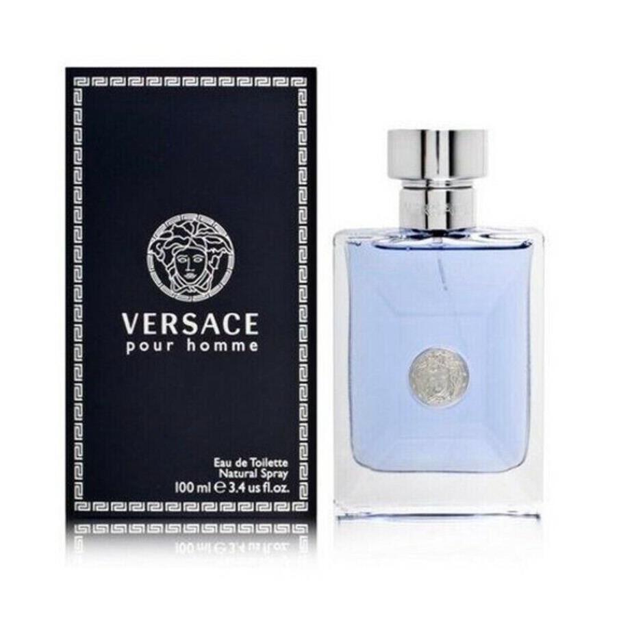 Versace Pour Homme by Versace Eau de Toilette Spray For Men 3.4oz Box