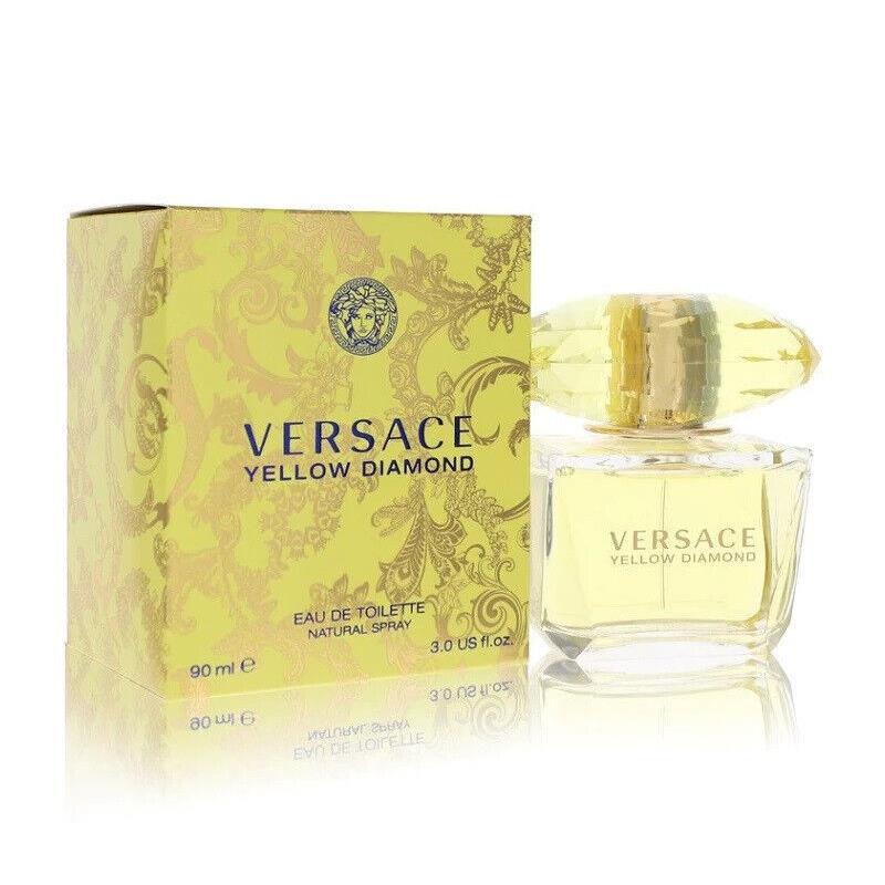 Yellow Diamond Versace Women 3.0 3 oz 90 ml Eau De Toilette Spray