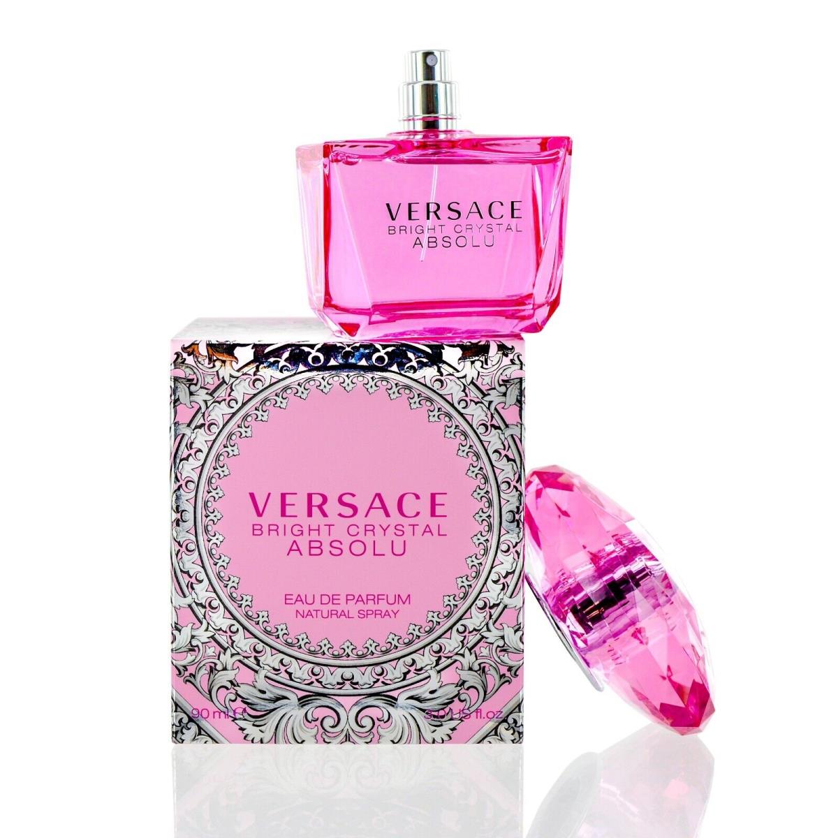 Versace Bright Crystal Absolu Edp Spray 3.0 OZ For Women
