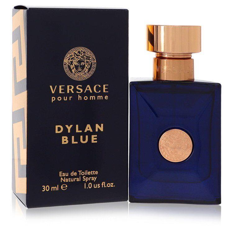 Versace Pour Homme Dylan Blue by Versace Eau De Toilette Spray 1 oz For Men