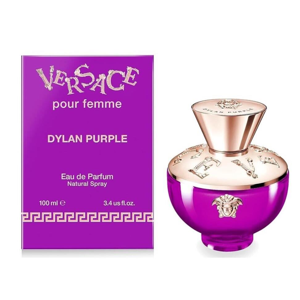 Versace Pour Femme Dylan Purple 100ml 3.4 oz Eau De Parfum Spray Women