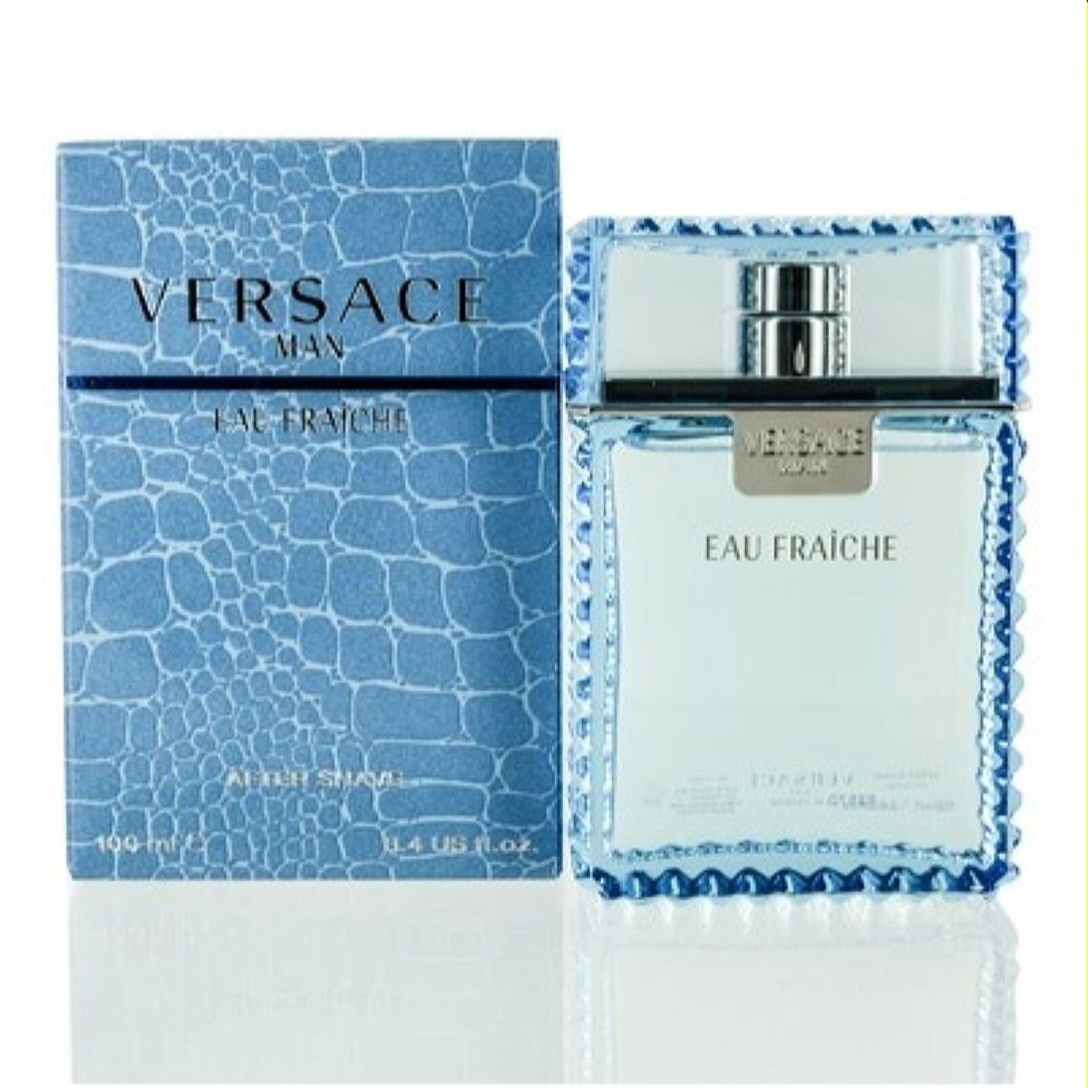 Versace Man Eau Fraiche Versace After Shave 3.4 Oz 100 Ml For Men 500014