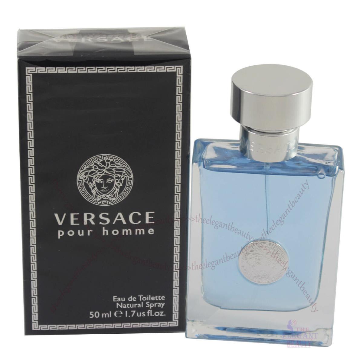 Versace Pour Homme by Versace For Men 1.7/1.6 oz Edt Spray