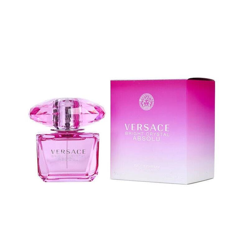 Bright Crystal Absolu Versace Women 3.0 3 oz 90 ml Eau De Parfum Spray