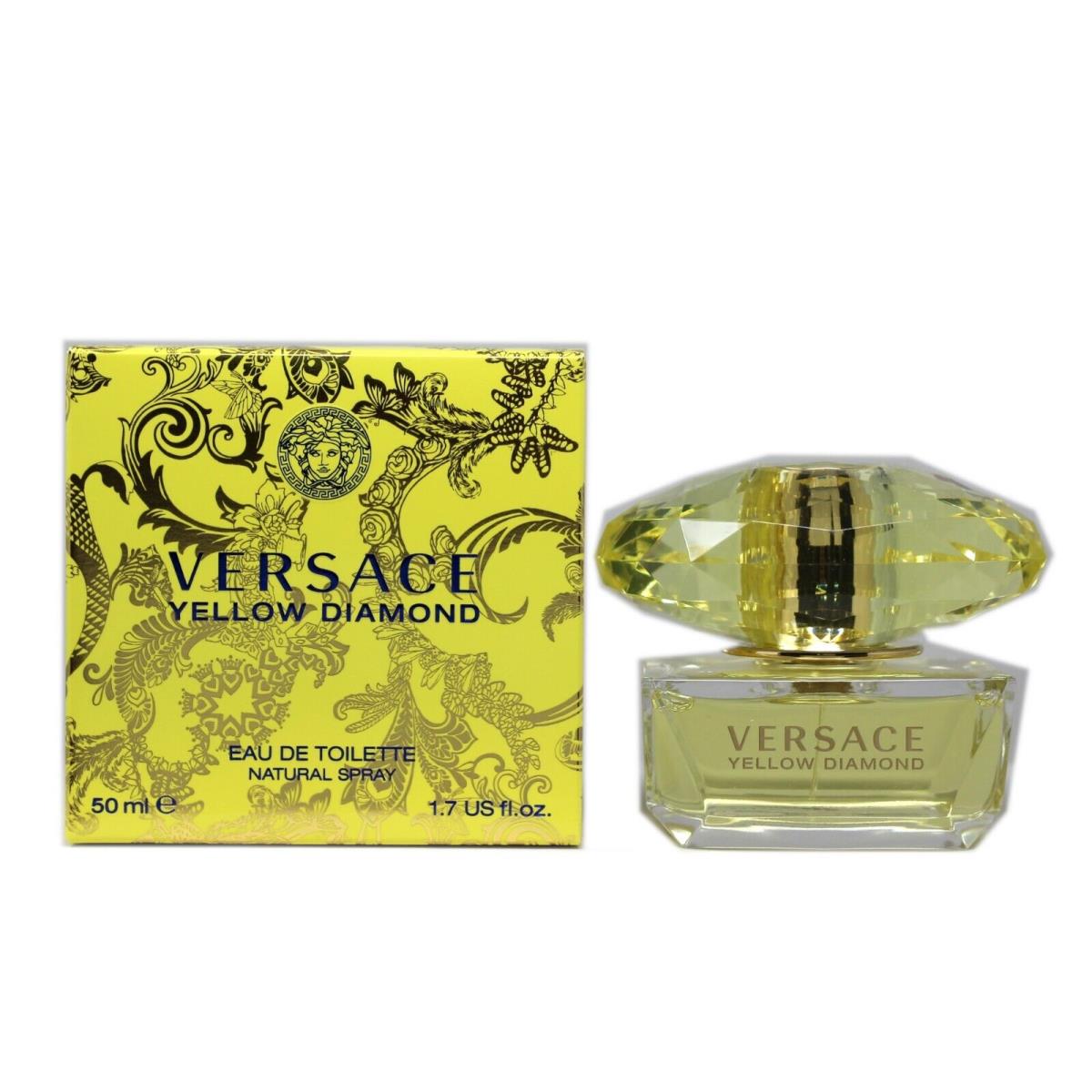 Versace Yellow Diamond Eau DE Toilette Natural Spray 50 ML/1.7 Fl.oz