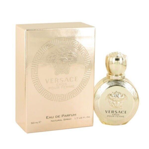 Versace Eros Pour Femme 1.7 oz / 50 ml Edp Women`s Spray Not