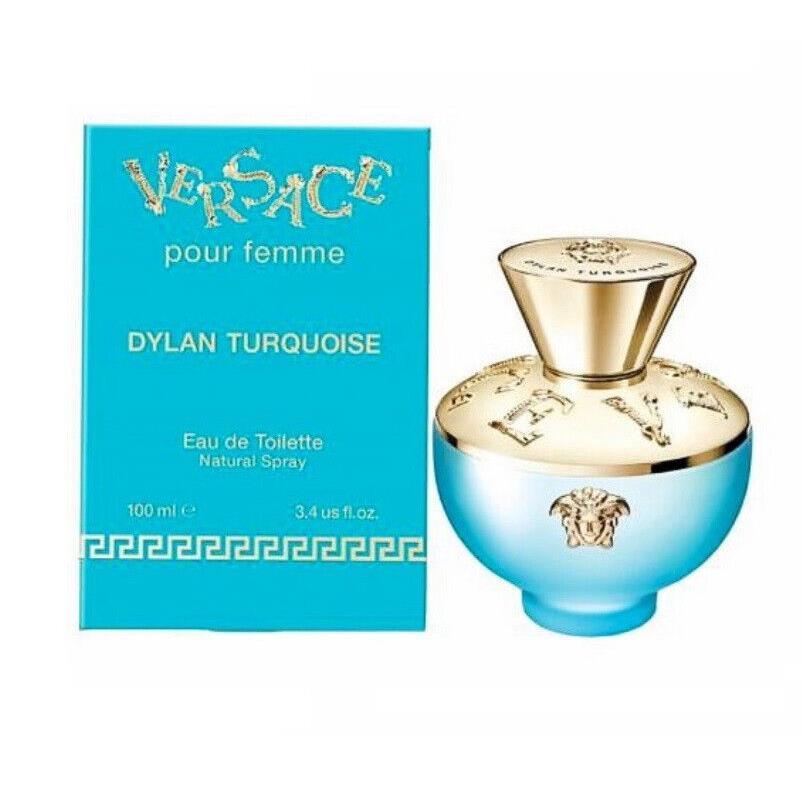 Versace Dylan Turquoise Women 3.3 3.4 oz 100 ml Eau De Toilette Spray