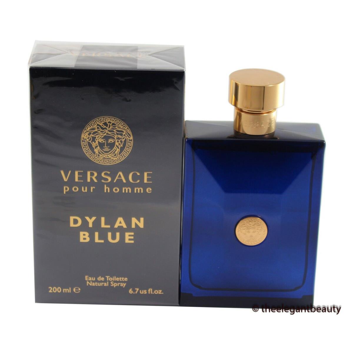 Versace Pour Homme Dylan Blue 6.7oz/200ml Edt Spray For Men