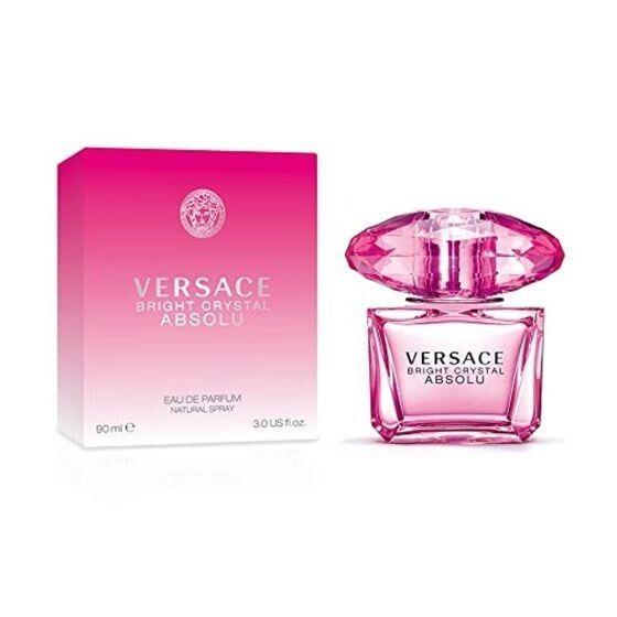 Versace Bright Crystal Absolu Edp Spray For Women 3.0oz Box