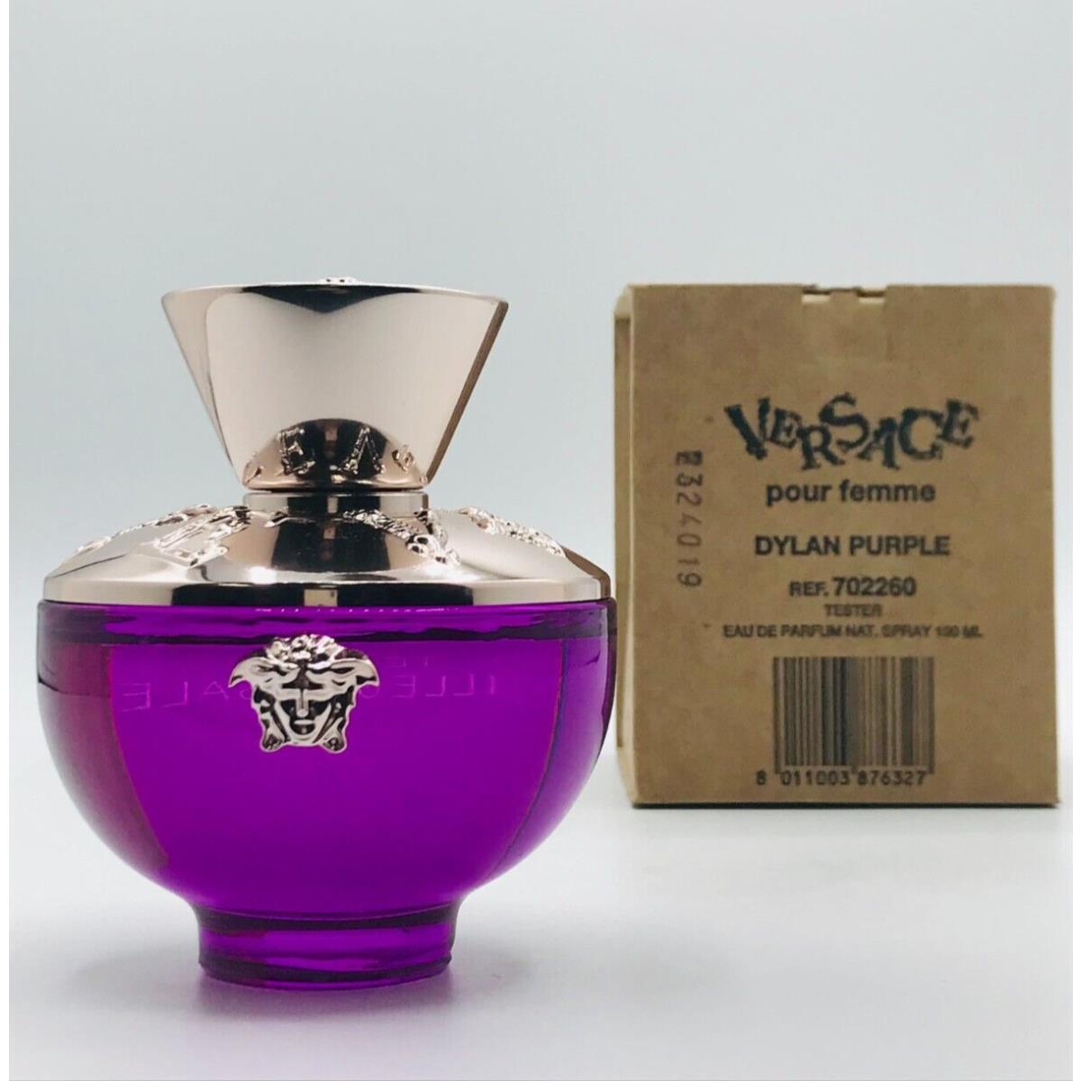 Versace Dylan Purple Women Parfum Spary 3.4 oz Box As Shown