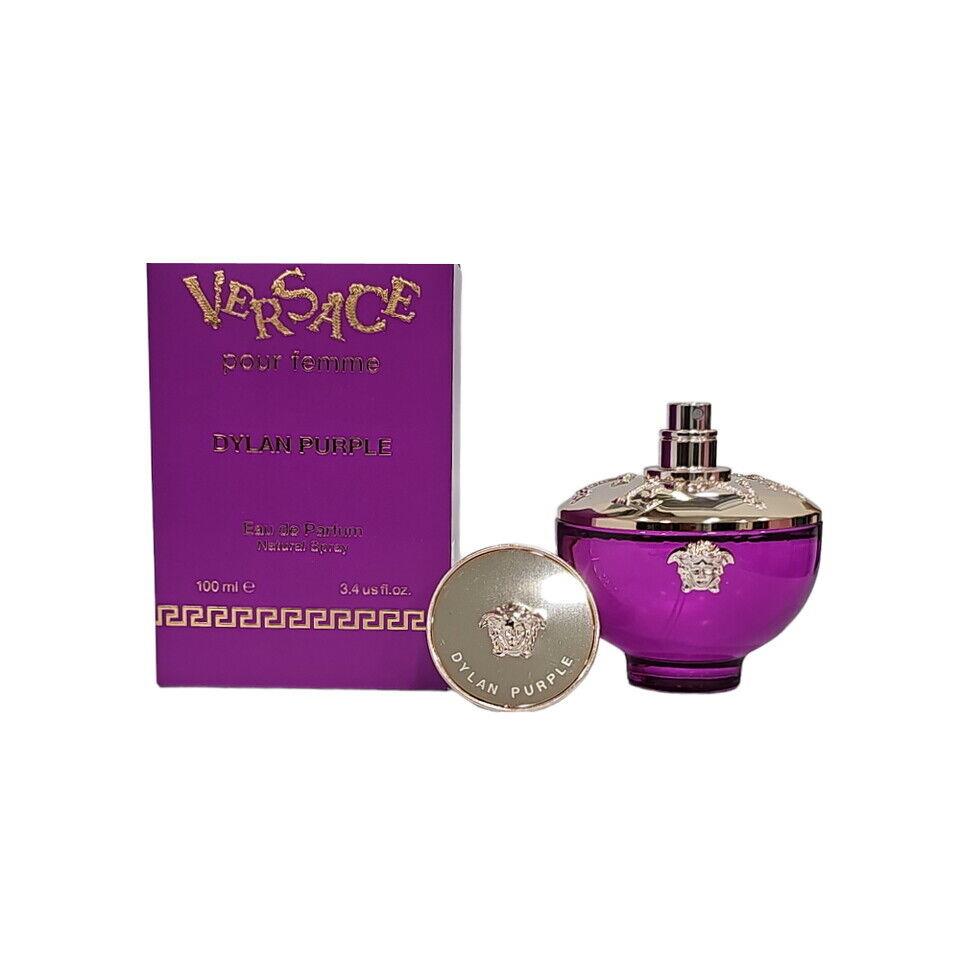 Versace Dylan Purple 3.4 oz / 100 ml Edp Spray For Women