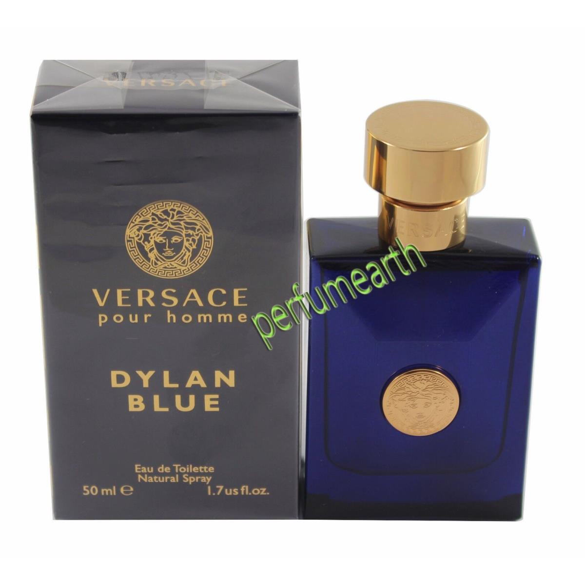 Versace Pour Homme Dylan Blue1.7/1.6 oz /50 ml Men`s Edt Spray