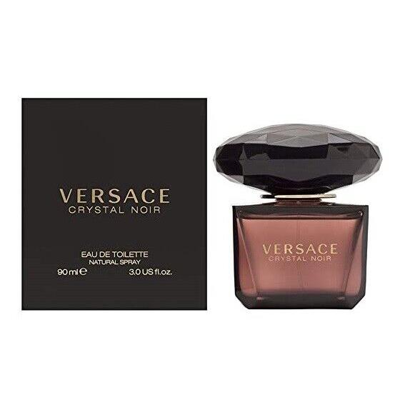 Versace Crystal Noir Women 3.0 3 oz 90 ml Eau De Toilette Spray