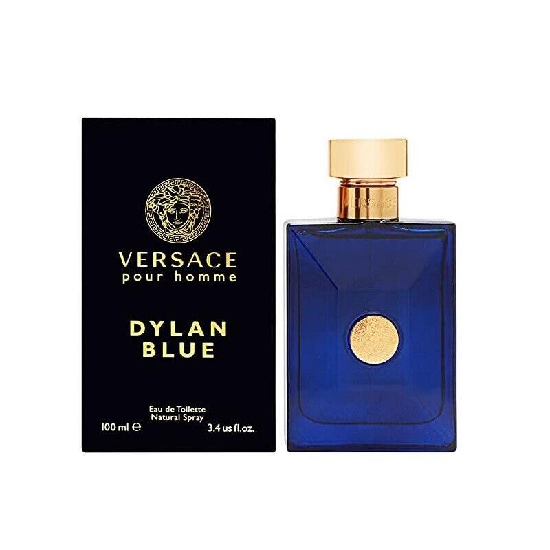 Versace Dylan Blue Men 3.4 oz 100 ml Eau De Toilette Spray