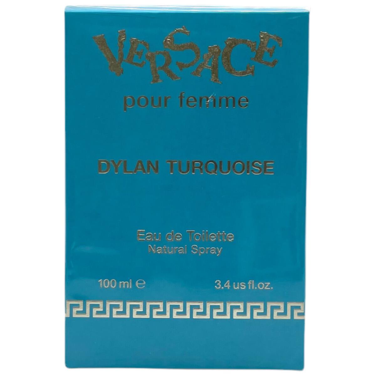 Versace Dylan Turquoise For Women 3.4 oz Eau de Toilette Spray