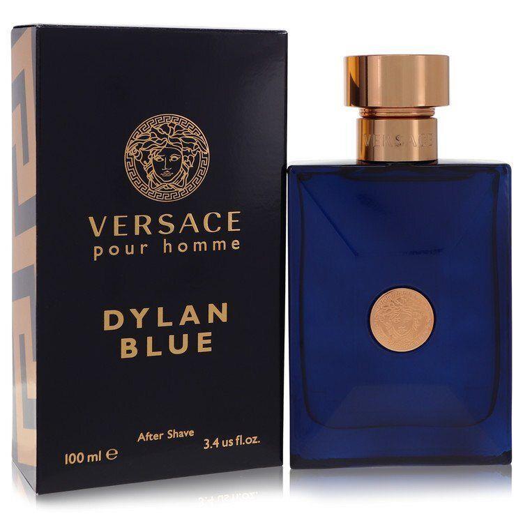 Versace Pour Homme Dylan Blue By Versace After Shave Lotion 3.4 Oz