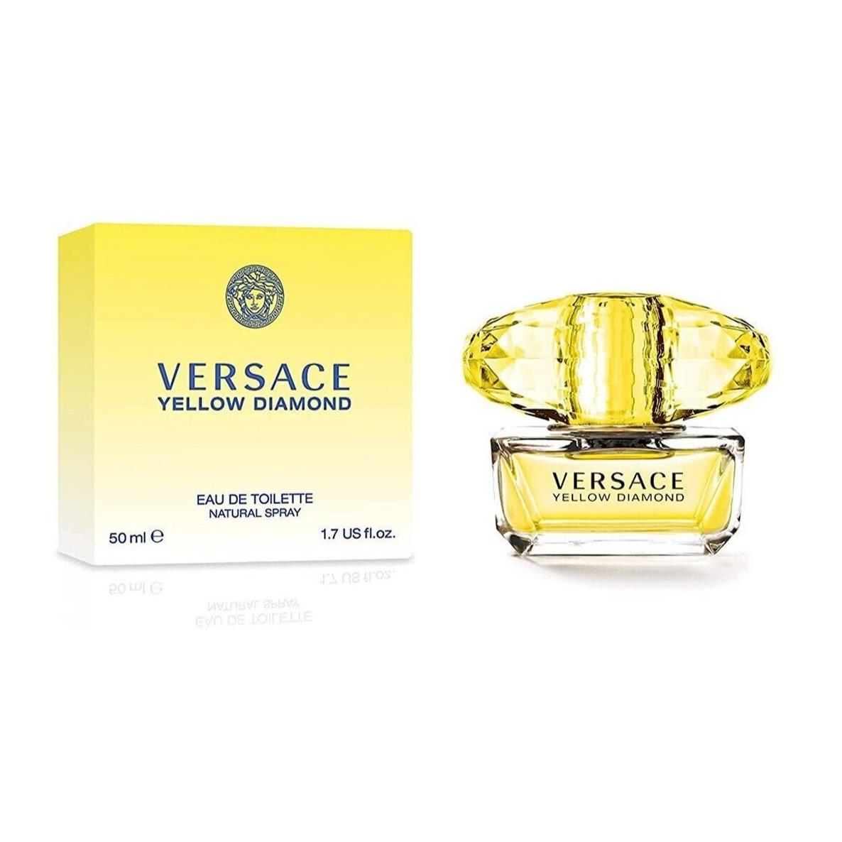 Yellow Diamond by Versace Eau De Toilette Spray For Women 1.7oz