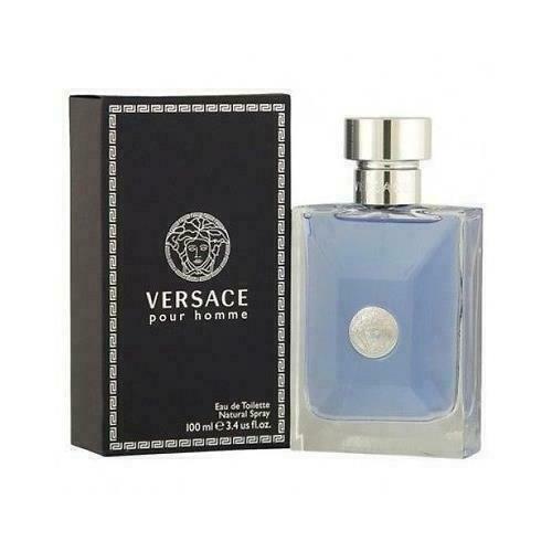 Versace Pour Homme Men 3.4 oz 100 ml Eau De Toilette Spray