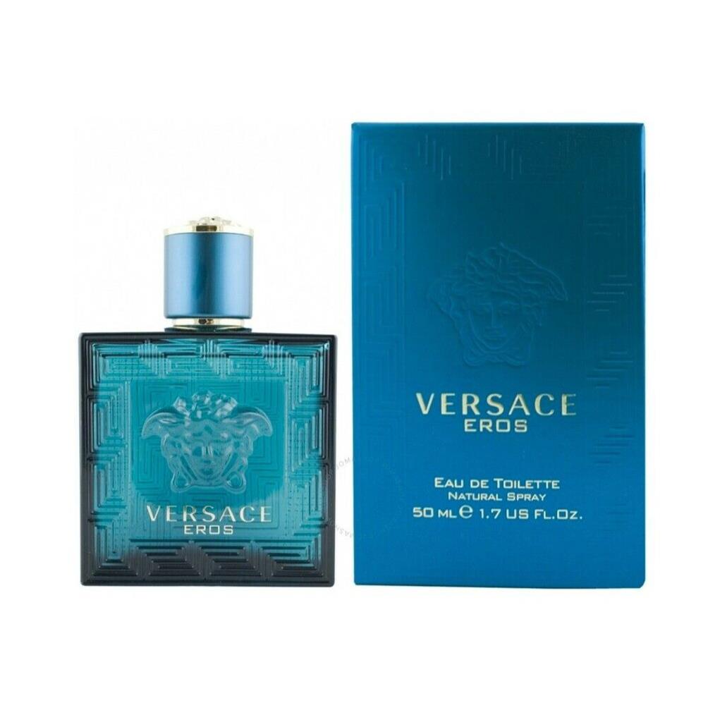 Versace Eros by Versace Eau de Toilette Spray For Men 1.7oz Box