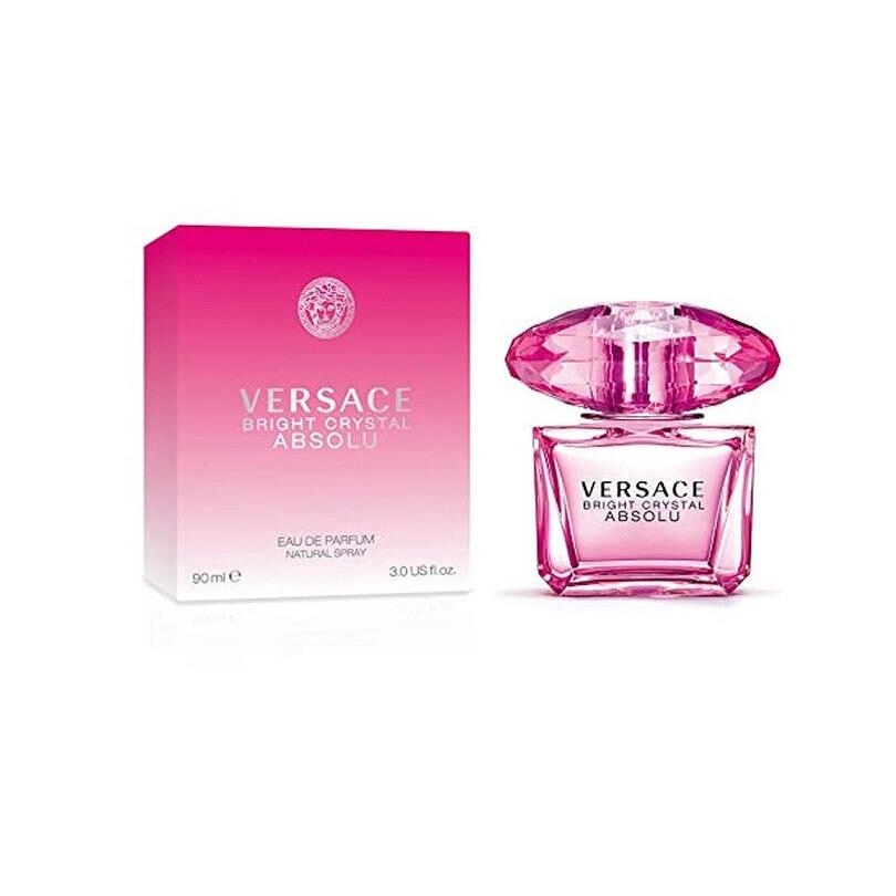 Versace Bright Crystal Absolu Women 3.0 oz 90 ml Eau De Parfum Spray