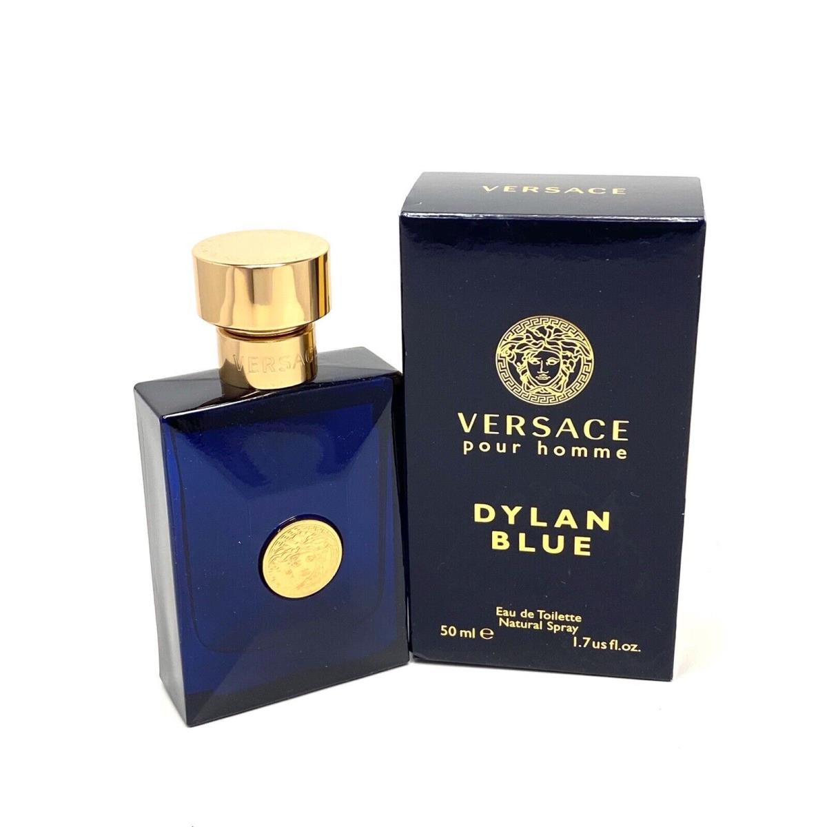 Dylan Blue Pour Homme By Versace 1.7 Fl.oz Eau De Toilette Spray For Men