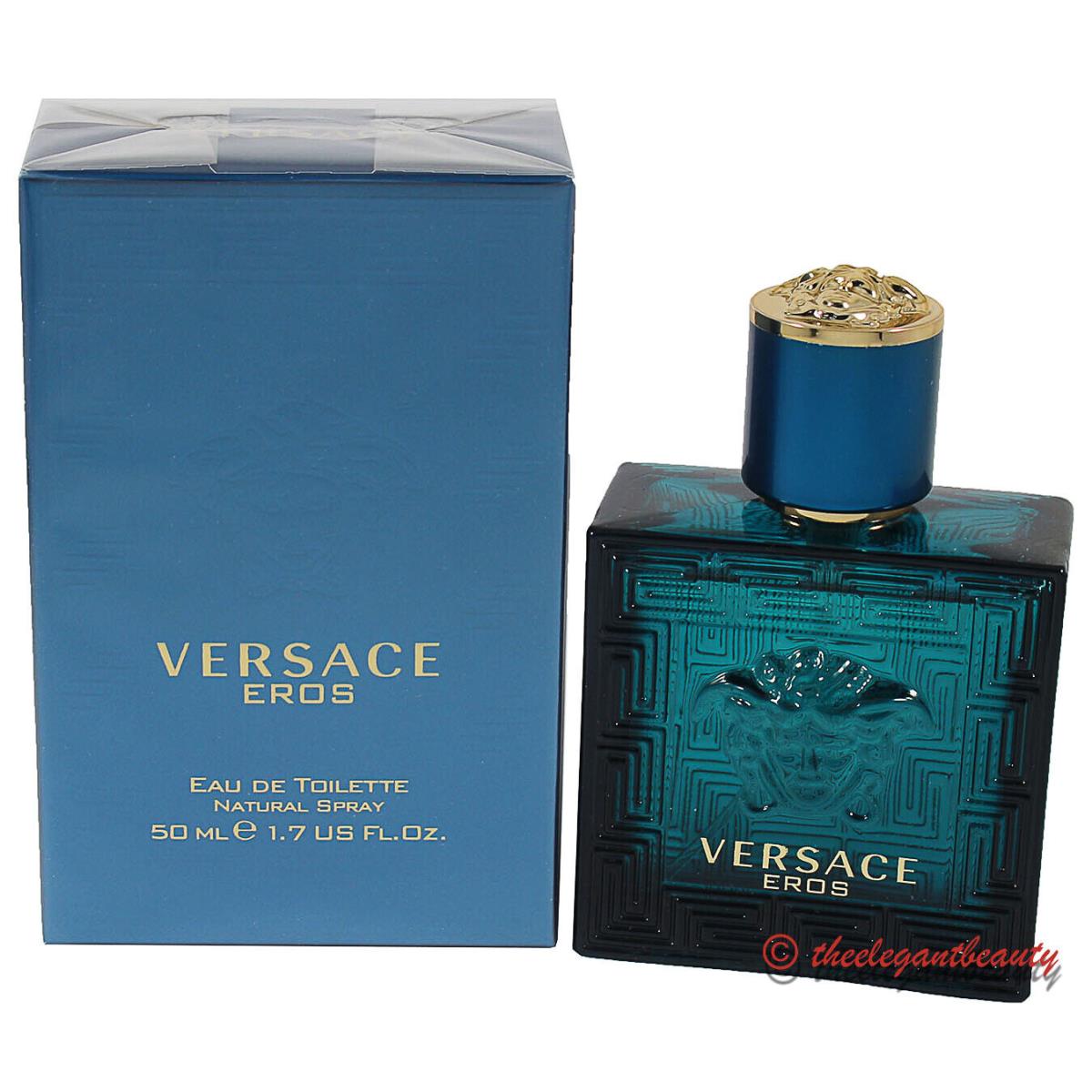 Versace Eros by Versace 1.7oz/50ml Edt Spray For Men