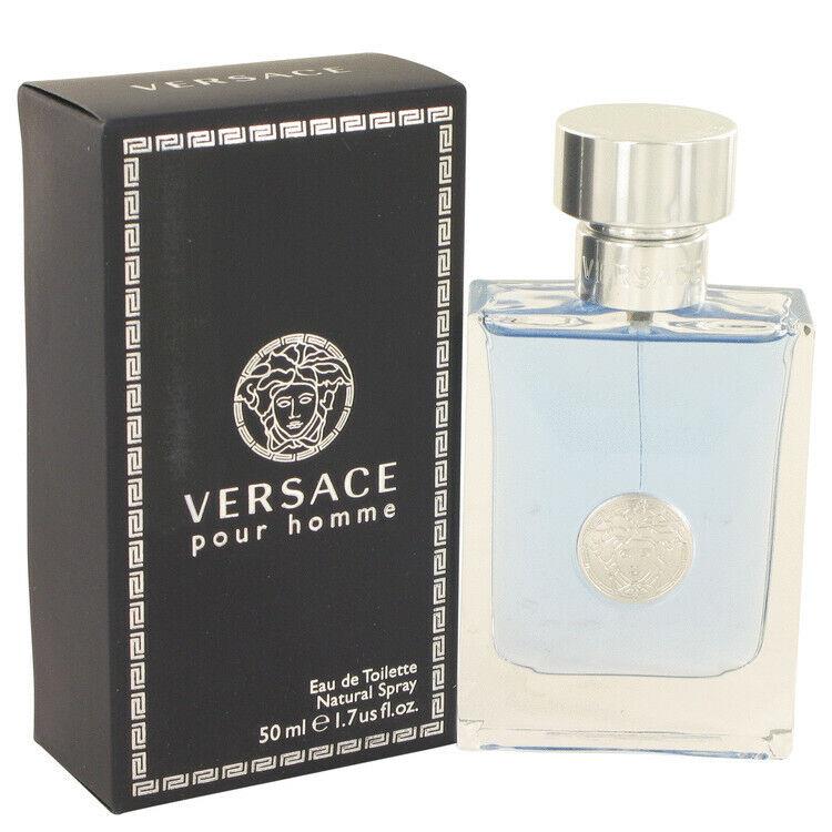 Versace Pour Homme by Versace 1.7 oz Edt Cologne Spray For Men