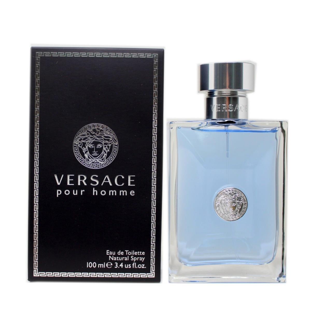 Versace Pour Homme Eau DE Toilette Natural Spray 100 ML/3.4 Fl.oz