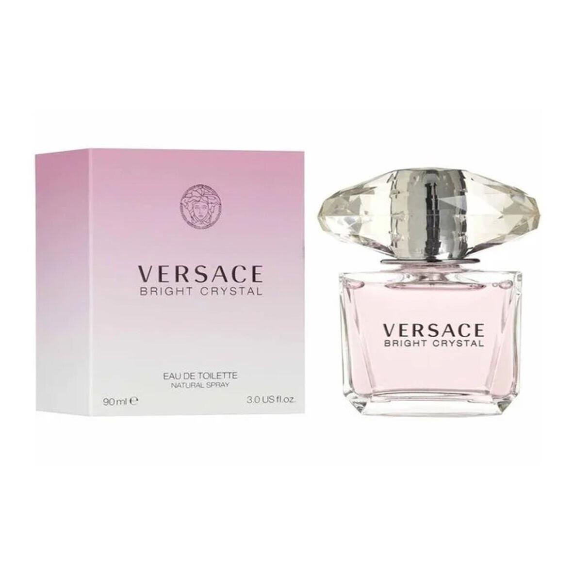 Versace Bright Crystal Eau De Toilette Spray For Women 3.0oz Box