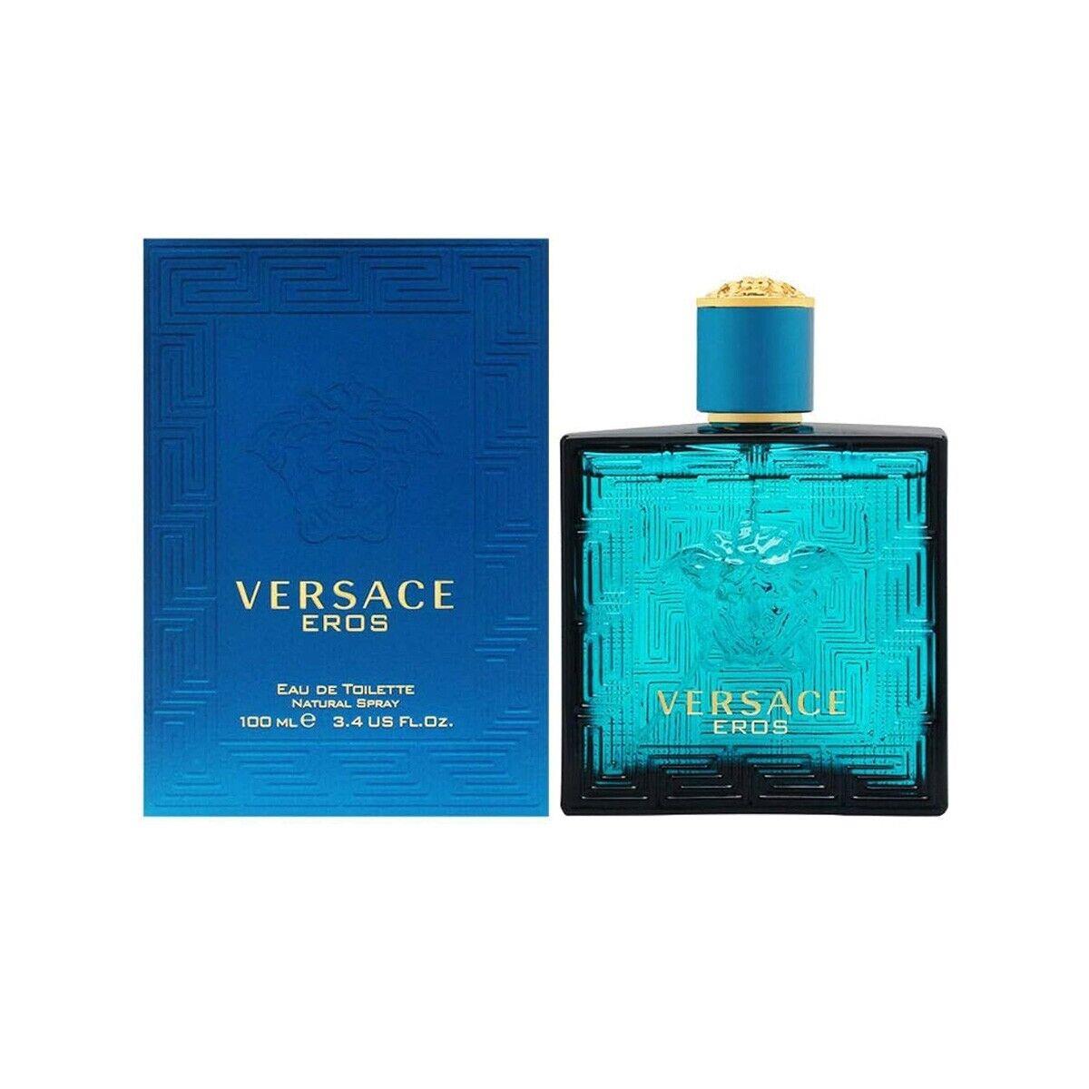 Versace Eros Eau De Toilette Spray - Size 3.4 Oz. / 100mL