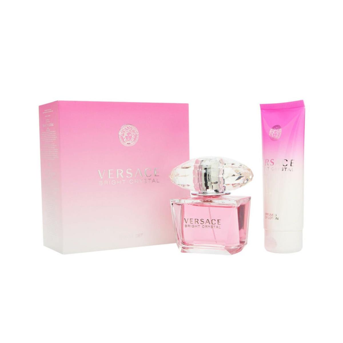 Bright Crystal by Versace Edt Set For Women 3.0oz Box