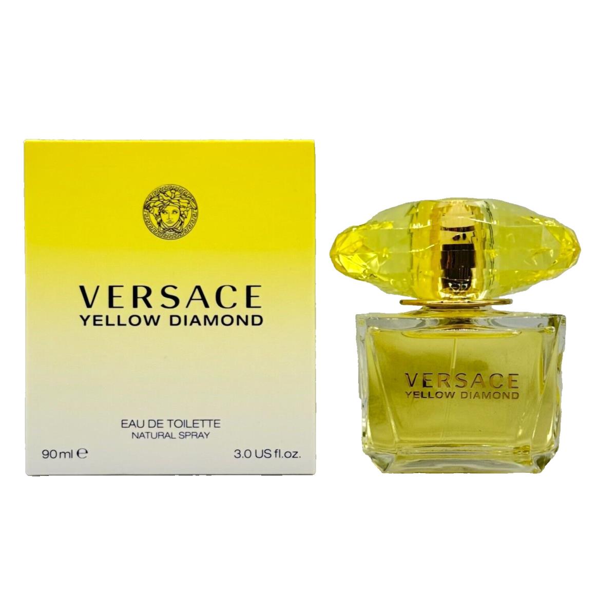 Versace Yellow Diamond For Women 3.0 oz Eau de Toilette Spray